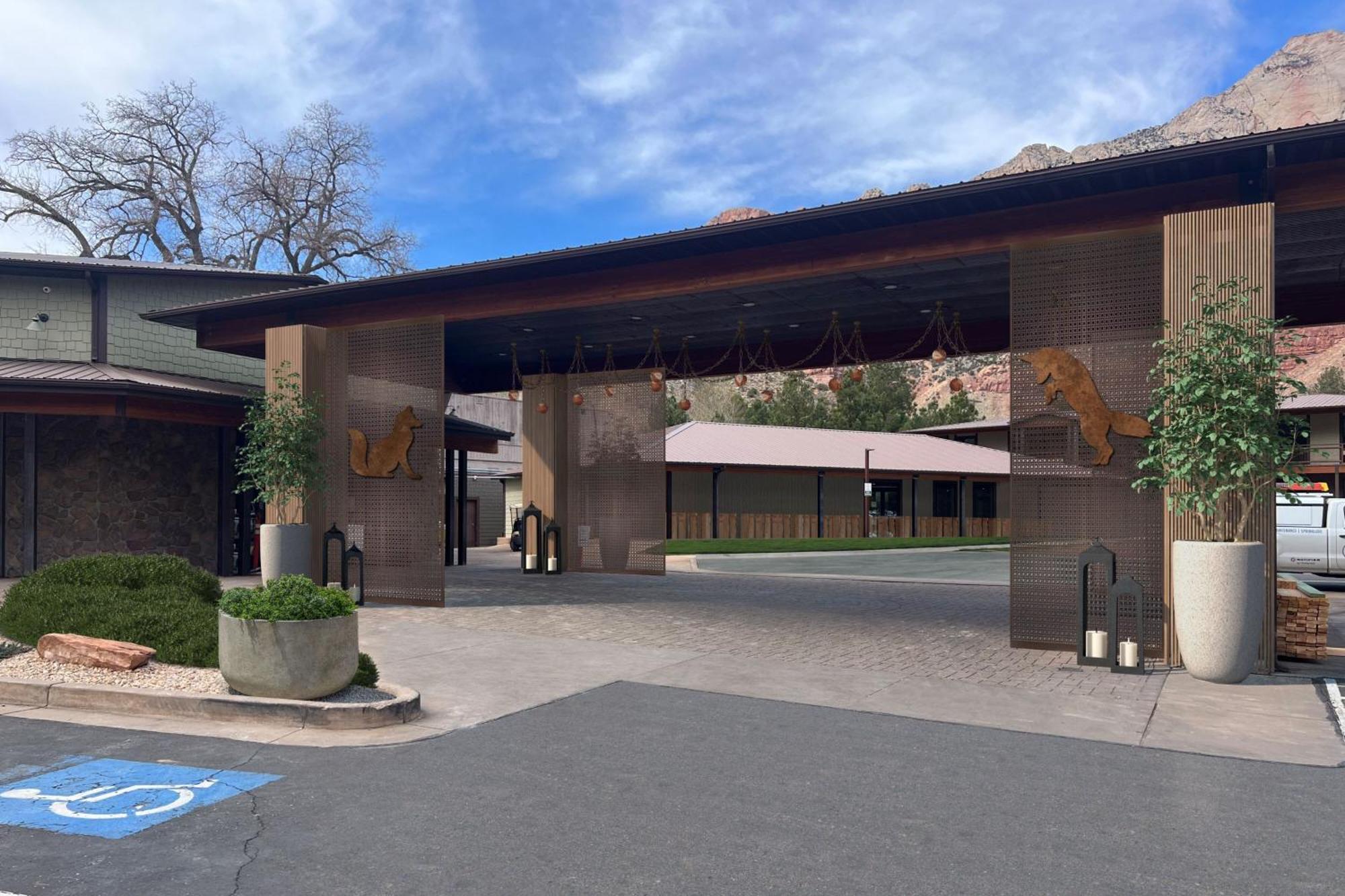 The Red Cliffs Lodge Zion, A Tribute Portfolio Hotel Springdale Exterior photo